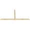 Ekena Millwork Eugene Rough Sawn Timber Gable Bracket, Douglas Fir, 96"W x 48"H x 2"D x 4"F, 12/12 Pitch GBW096X48X0204EUG00RDF - alternate 3